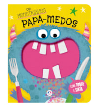 Livro Toque e sinta The Very Hungry Worry Monsters