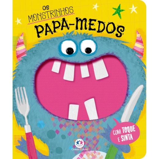 Livro Toque e sinta The Very Hungry Worry Monsters
