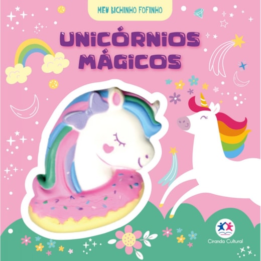 Livro Toque e sinta Unicórnios mágicos