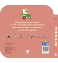Livro Toque e sinta Veículos