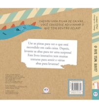 Livro Toque e sinta What's in the box?