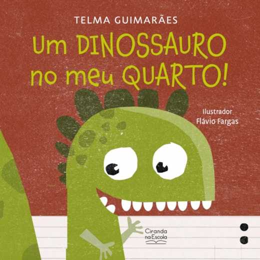 Livro Um dinossauro no meu quarto!