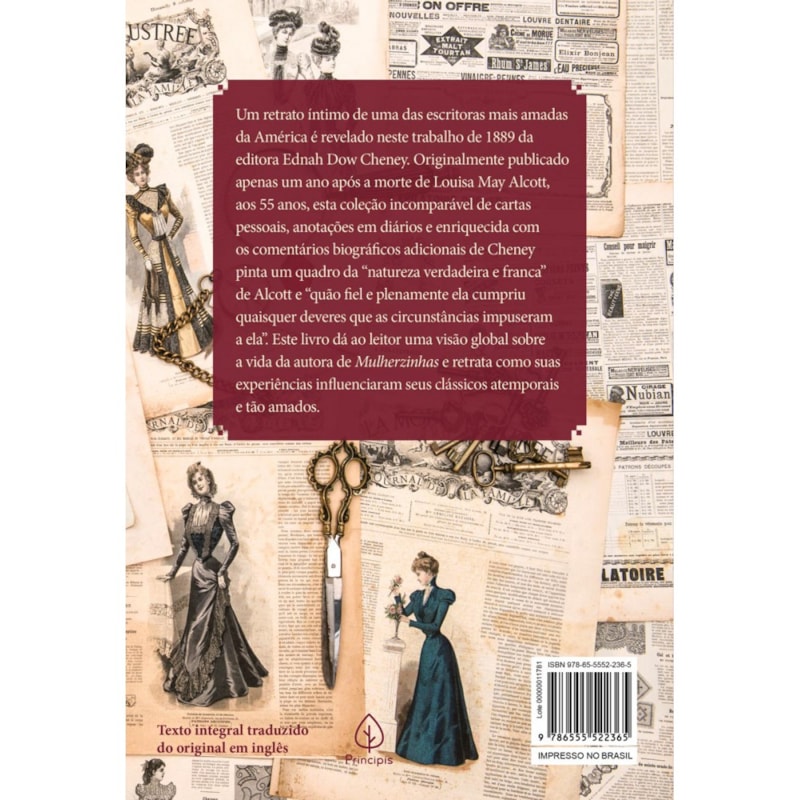 Louisa May Alcott vida, cartas e diários Ciranda Cultural