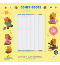 Lovely Capybaras - Para Colorir