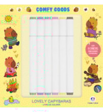 Lovely Capybaras - Para Colorir