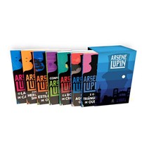 Lupin I - Box com 7 livros com marcador de páginas