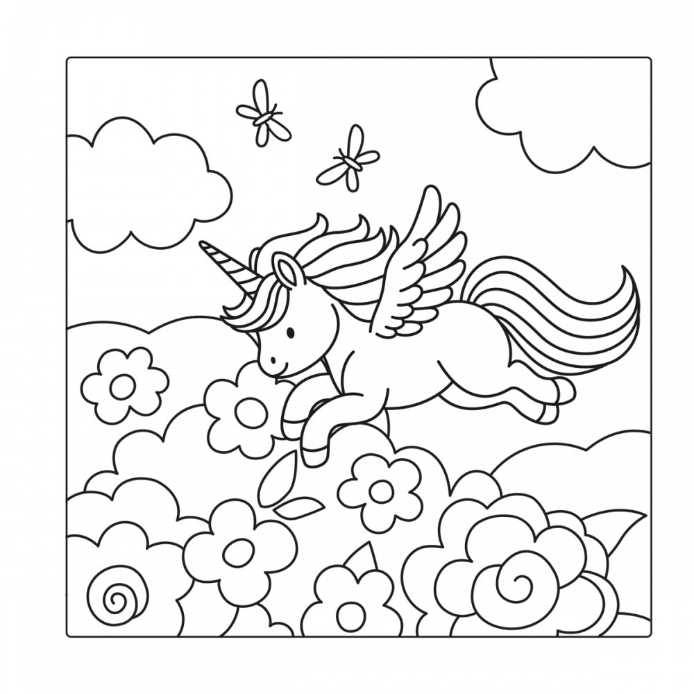 Magic World and Unicorns - Com 6 canetinhas - Ciranda Cultural