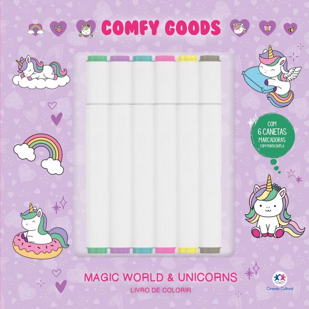 International、World系CDまとめvol.6 Magic World and Unicorns - Com 6 canetinhas - Ciranda Cultural