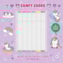 Magic World and Unicorns - Com 6 canetinhas