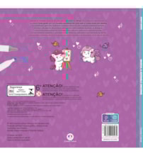 Magical e Adorable unicorns - Livro de Colorir com 6 Marcadores