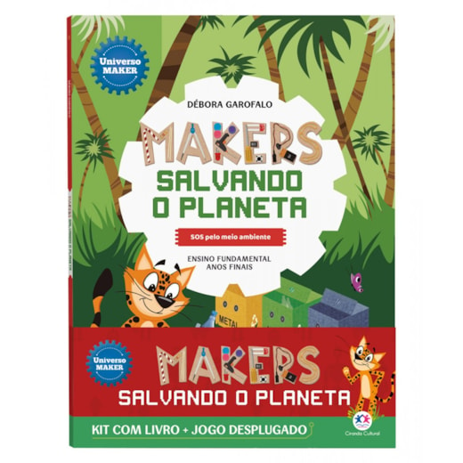 Makers salvando o planeta - Kit com livro + jogo desplugado