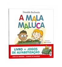 Mala Maluca - Livro + Jogos de alfabetização