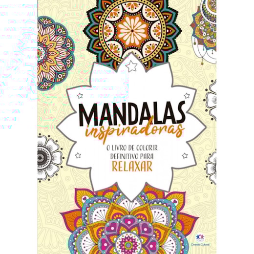 Mandalas Inspiradoras - Livro de colorir e relaxar mandalas