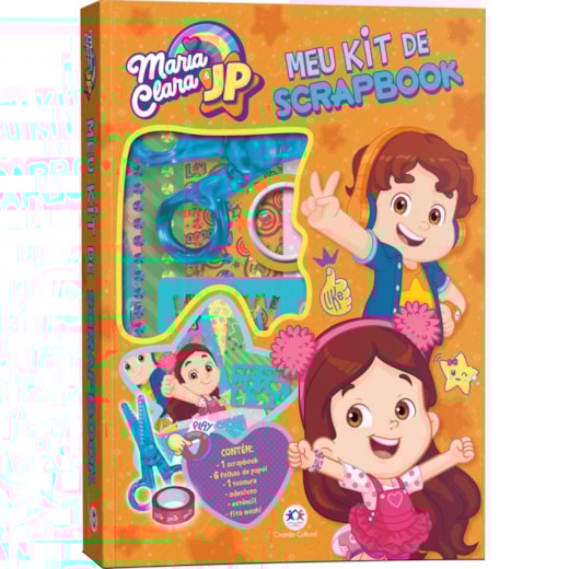 Maria Clara e JP -  Meu kit de Scrapbook