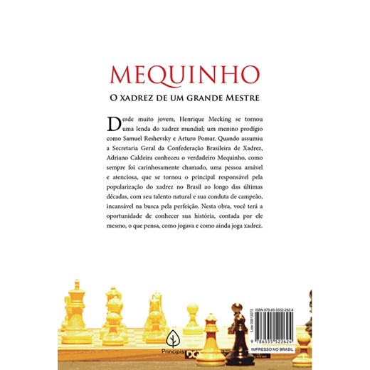 A trajetória de Mequinho, grande mestre do xadrez - 12/01/2022