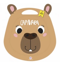 Meu Bloquinho Divertido Capivara - Atividades e Colorir com Alça