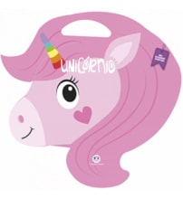 Meu Bloquinho Divertido Unicórnio - Atividades e Colorir com Alça