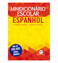 Minidicionário escolar Espanhol (papel off-set)