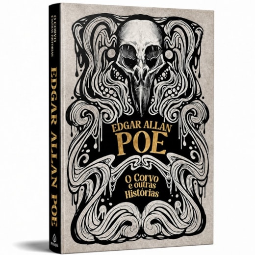 O Corvo e Outras Histórias de Edgar Allan Poe - Clássico da Literatura Gótica - Capa Dura