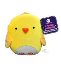 O pintinho extrovertido - Livro de pelúcia