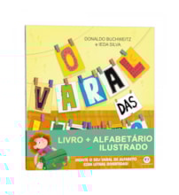 O Varal das Letras - Livro + Alfabetário Ilustrado (cinta)