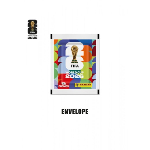 Pacote de Figurinhas Copa do Mundo Fifa 2026 - Com 7 Figurinhas