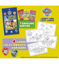 Patrulha Canina - Comfy and 4 Cards para colorir e colecionar