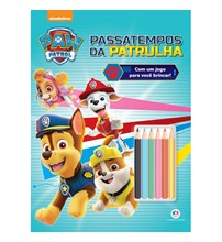 Livro Maleta p/Colorir Infantil Patrulha Canina - Foroni - Dokassa  Distribuidora