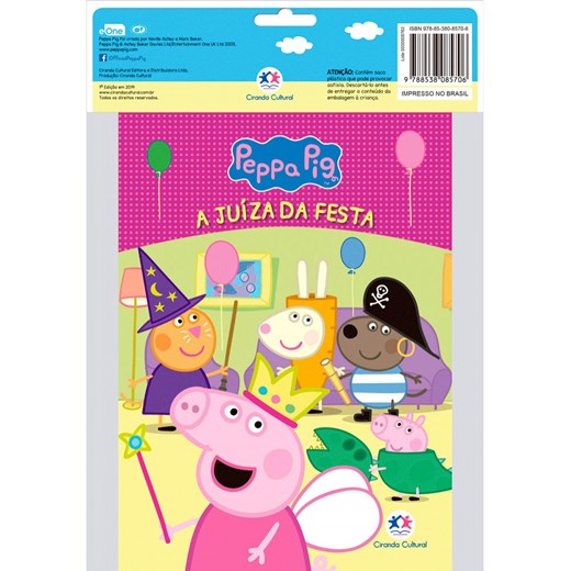 Livro Blocão de colorir Peppa Pig - Profissões incríveis - Ciranda Cultural