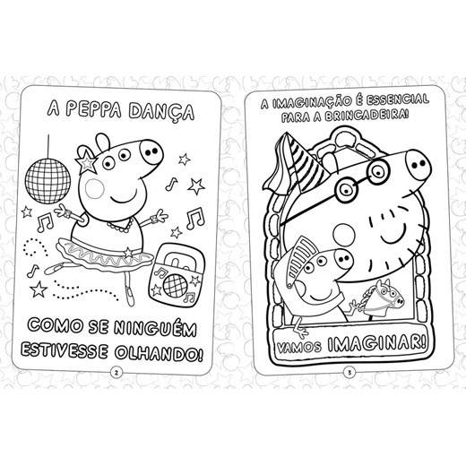 Peppa Pig Desenho para Colorir  Peppa pig coloring pages, Peppa pig  colouring, Peppa pig
