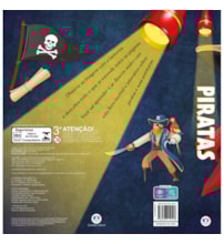 Piratas - Livro com lanterna