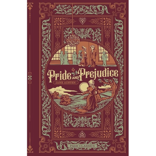 Pride and Prejudice - Edição importada em inglês - Capa dura com relevo