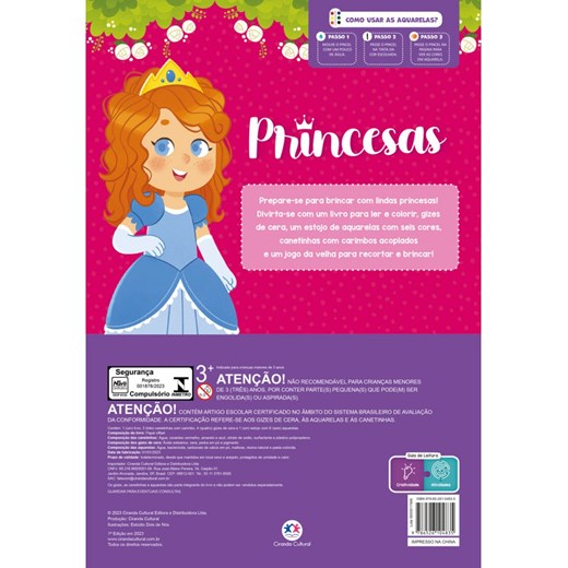 Princesas – Ler, Colorir E Brincar - RioMar Fortaleza Online