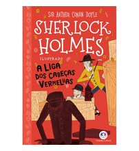 Sherlock Holmes ilustrado - A liga dos cabeças vermelhas
