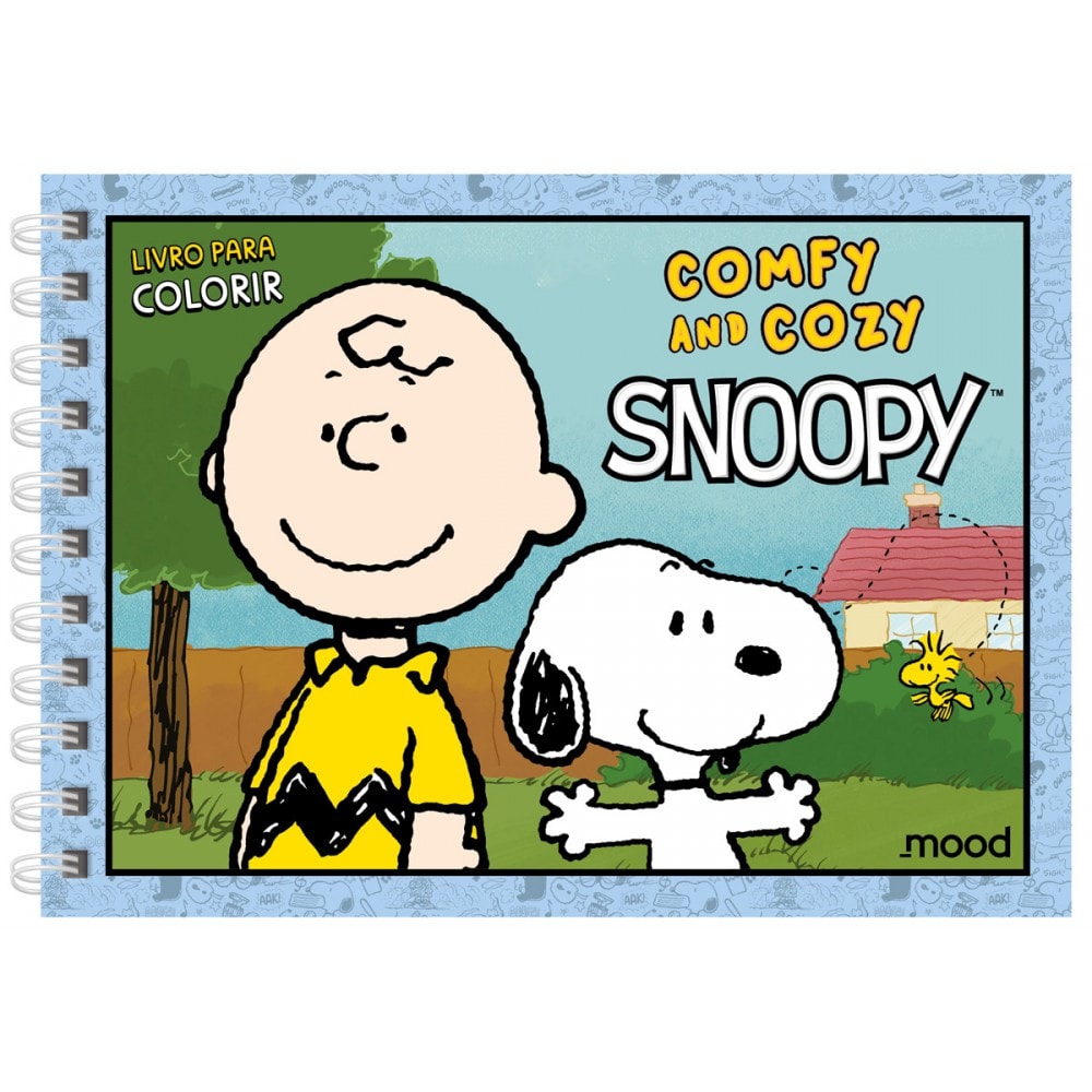 Snoopy - Comfy and Cozy - Livro de colorir - Ciranda Cultural