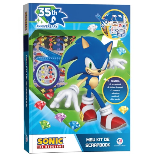 Sonic - Meu kit de Scrapbook