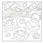 Sweet and Cozy - para colorir