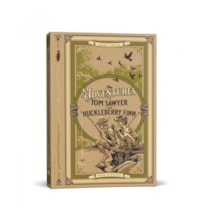 The Adventures of Tom Sawyer  Huckleberry Finn - Edição importada em inglês - Capa dura com relevo