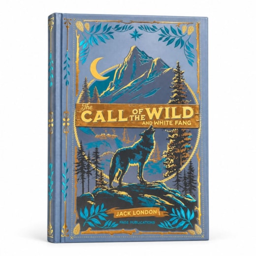 The Call of the Wild and White Fang  - Edição importada em inglês - Capa dura com relevo