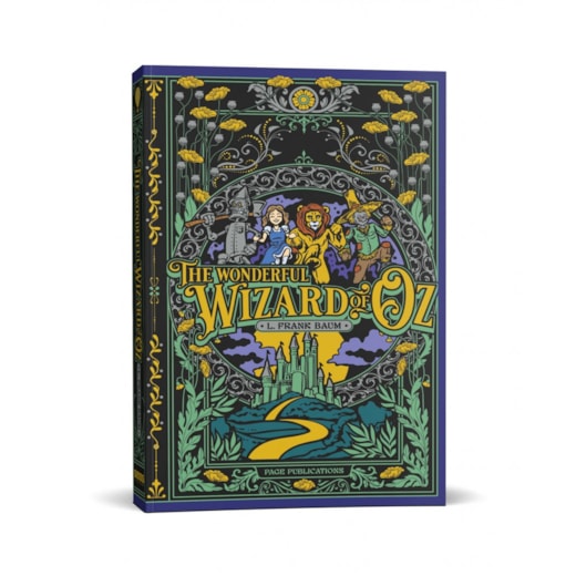 The Wonderful Wizard of Oz - Edição importada em inglês - Capa dura com relevo