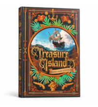 Treasure Island - Edição importada em inglês - Capa dura com relevo