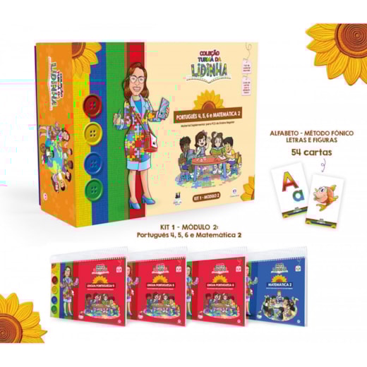 Turma da Lidinha - Kit 1 - módulo 2