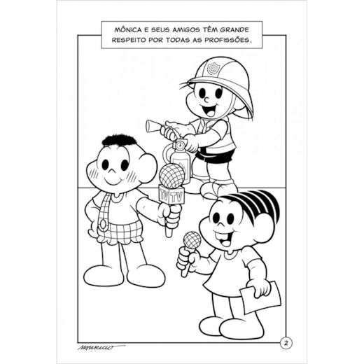 Profissões para colorir  Livro de colorir, Páginas para colorir, Desenhos  infantis para colorir