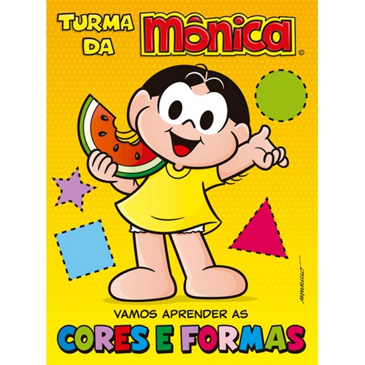Desenholandia Ensina Cores em Portugues Desenho da Turma da Monica