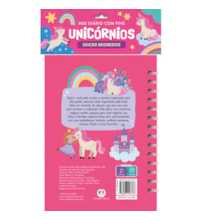 Unicórnios - leia e colecione - Diário com pins